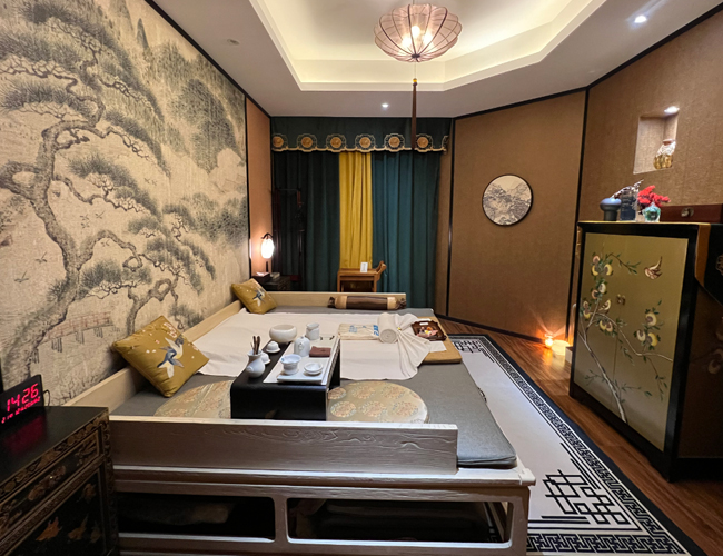 杭州江干足疗减压会所环境展示（二）一种真挚的艺术生活态度